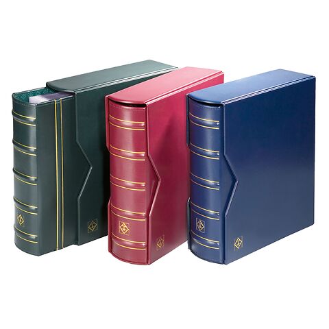 Ringbinder OPTIMA, classic design GIGANT, incl. slipcase, red at ...