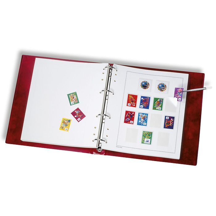 MOC Ringbinder, incl. slipcase, red