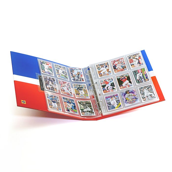 Trading Card 3D-Ring Album PRO SPORT, for standard 9 pocket sheets