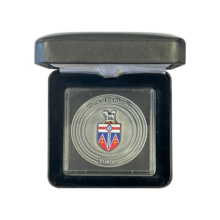 Limited Edition Collectors Coin for Yukon in NOBILE coin box