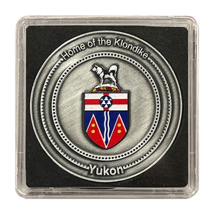 Limited Edition Collectors Coin for Yukon in NOBILE coin box