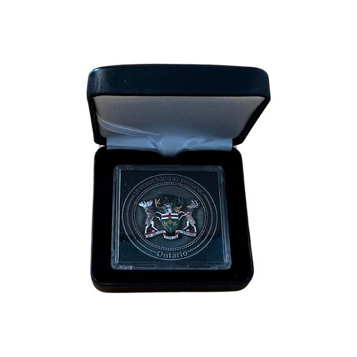 Limited Edition Collectors Coin for Ontario in NOBILE coin box