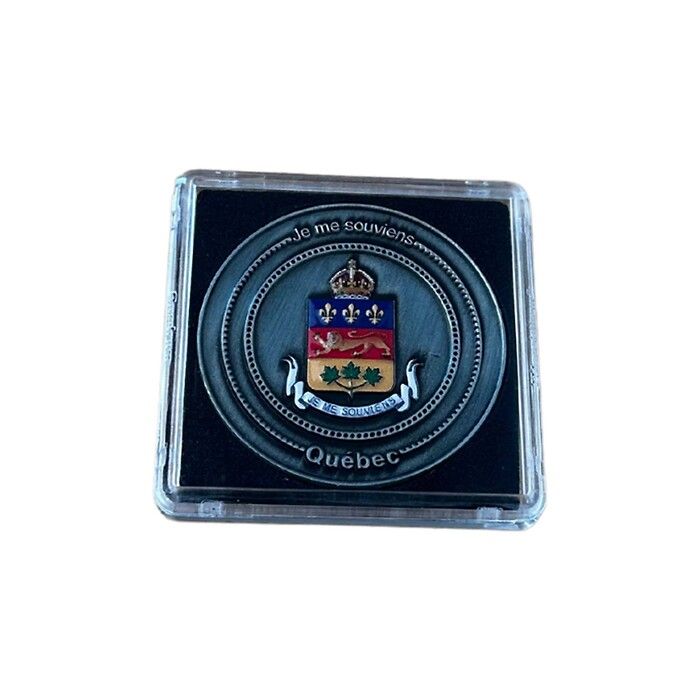 Limited Edition Collectors Coin for Quebec in NOBILE coin box