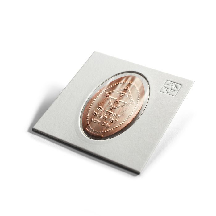 Matrix coin holders for Pressed Pennies